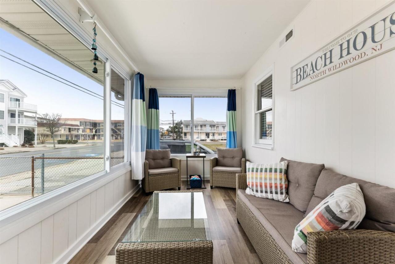 Newly Renovated 4 Bedroom Home Only 2 Blocks From The Beach! Wildwood Exteriör bild